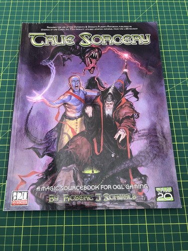True Sorcery True 20: True Sorcery D20 System - Green Ronin GRR1707 - Paperback ...