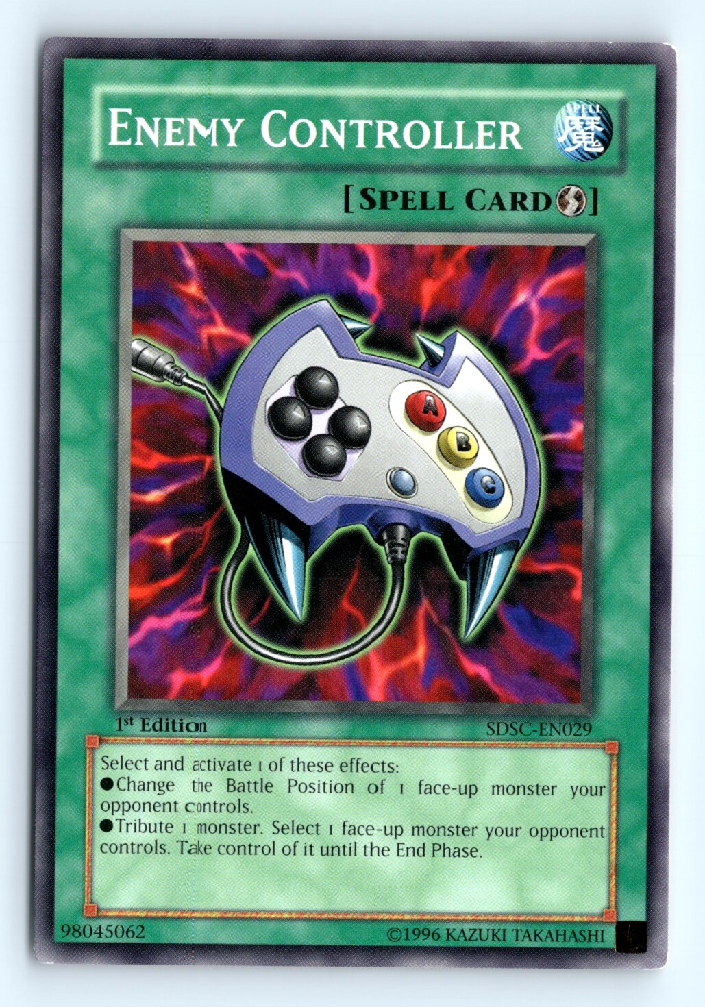 Yu-Gi-Uh Enemy Controller #SDSC-EN029 Structure Deck: Spellcaster's Command LP