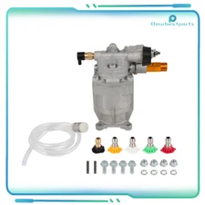 2700psi 3/4" Shaft Horizontal Cold Water Power Pressure Washer Water Pump 2.5GPM