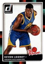 #34 Kevon Looney - Golden State Warriors - 2015-16 Donruss - The Rookies Basketb