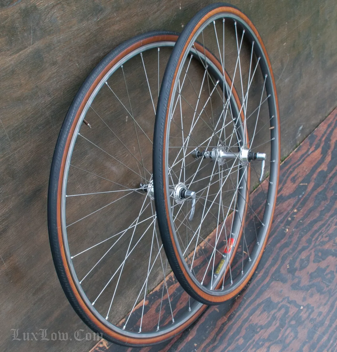 Vintage Dura Ace 700c RoadBike WHEELS Mavic G40 Rims 6 7Speed Hubs Bicycle Tires