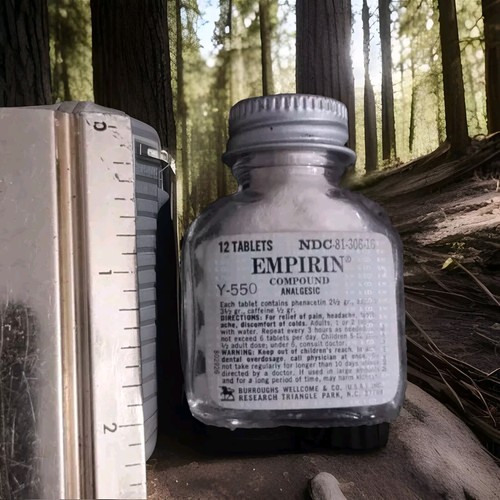 Vintage 1960s! Empirin Compound Bottle~ FULL & NEW! - Picture 2 of 9
