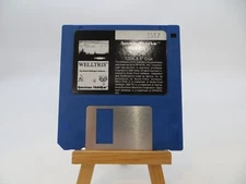 3.5" Floppy Disk WELLTRIS vintage IBM PC Video Game Disc Spectrum HoloByte