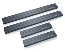 Modanature Battitacco Pedane Nero per BMW 3 F31 Station wagon 2012-2018