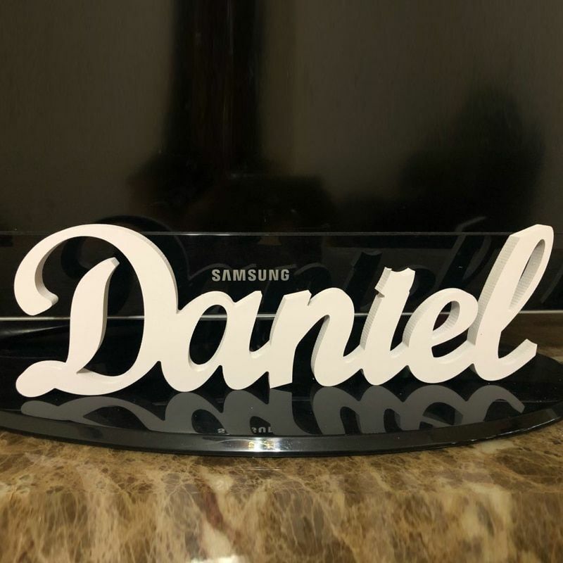 Personalized Name Wooden Letters For Home Wedding Gift Decoration Stand Letters