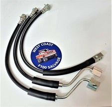 FORD F100 81-89 BRAKE LINE HOSE LEFT + RIGHT + REAR F100 F150 BRONCO