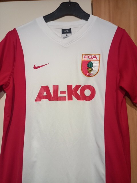 Maillot FC Augsburg Domicile 2012-13 L/S - Jako #18 Callsen-Bracker - Taille L
