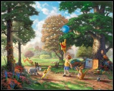 Winnie the Pooh II - DIY Chart Counted Cross Stitch Patterns Needlework DMC