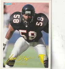 FREE SHIPPING-MINT-1994 FACT Fleer Shell #62 Jessie Tuggle Atlanta Falcons