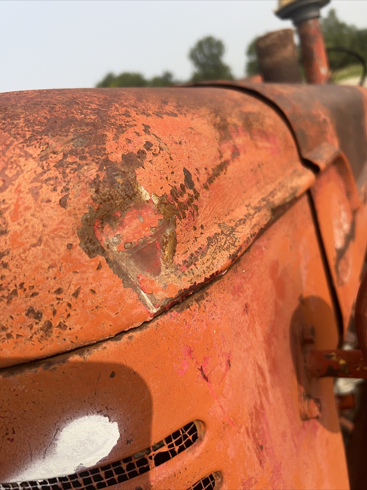 W9 McCormick International Gas Tractor Grill Front Hood Antique Tractor eBay