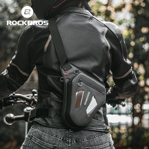ROCKBROS Gürteltasche Motorradtasche Tragbar Drop Leg Seitentasche Wasserdicht - Bild 3 von 10