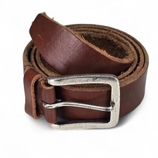 Allen Edmonds Mens 40 Leather Belt 14829 Brown Made in USA (49 x 1.40)