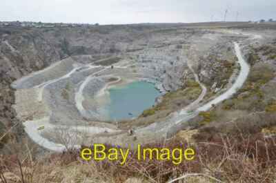 Photo 6x4 Delabole Slate Quarry Pengelly Producing high quality roofing a c2013