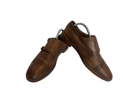 Johnston & Murphy Conrad Saddle Dress Oxfords Shoes Brown‎ Black 8.5 M Leather Johnston & Murphy Conrad‎ Saddle Dress Oxfords Shoes Brown  main image 3