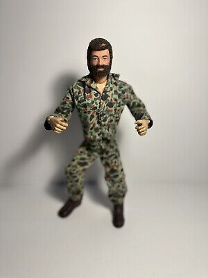 Vintage 1964 GI Joe Flocked Brown Hair Beard Scar Bionic Arm 12 Vintage 1964 GI Joe Flocked Brown Hair Beard Scar Bionic Arm 12