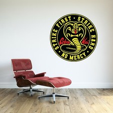 Cobra Kai Logo Wall Decal Vinyl Karate Kid Sticker