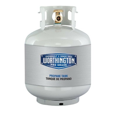 Worthington Pro-Grade Empty 20-Lb. Propane Gas Tank Refillable Cylinder  Grill | eBay