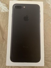 Apple iPhone 7 Plus Black 32GB BOX ONLY Earbuds New