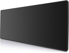 Large Gaming Mouse Pad Non-Slip Base Waterproof for Office & Home Use Black