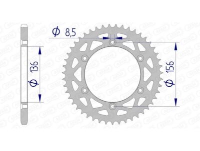 38005-compatible con SHERCO 250 SE-R SIX DAYS 250 2015-2018 Corona ...