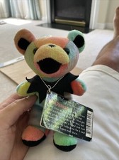 1998 Grateful Dead Bean Bear Collectible Cosmic Charlie by Liquid Blue Tie Dye