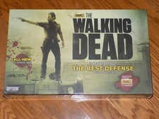 AMC THE WALKING DEAD The Best Defense Zombie Survival Board Game NEW IN BOX