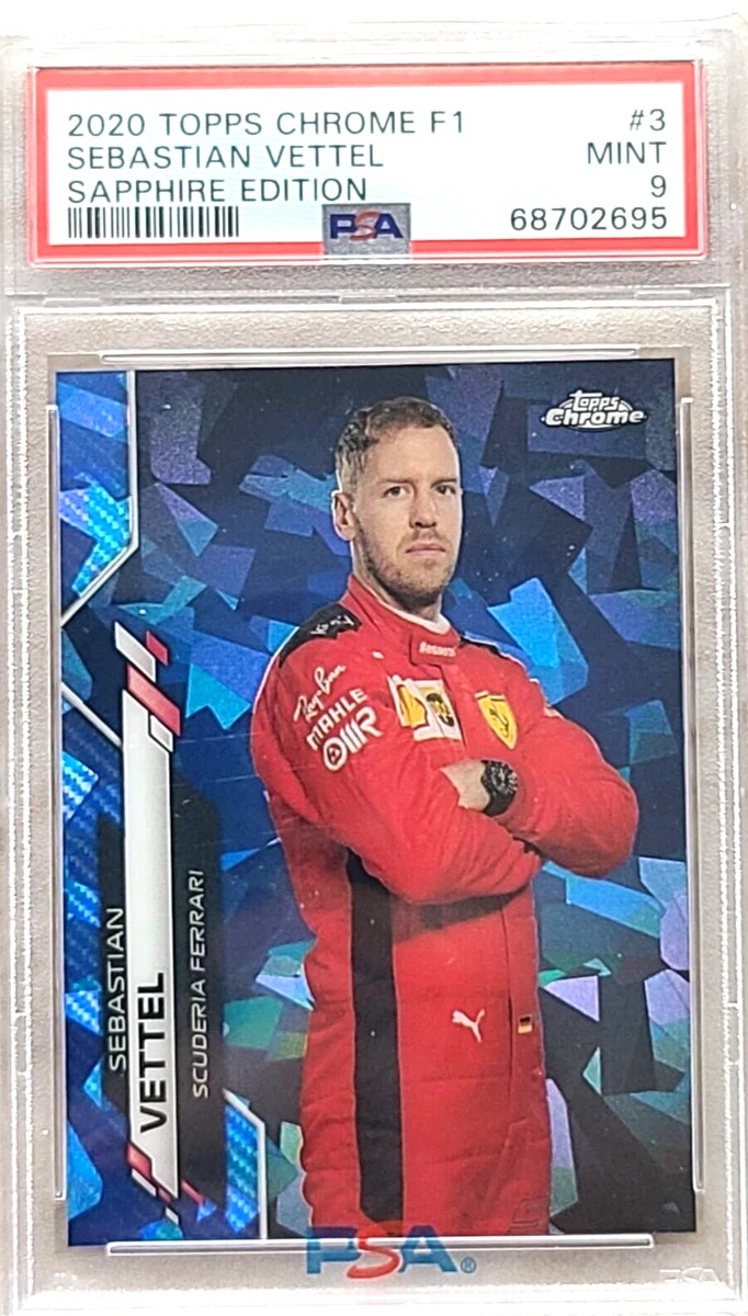 2020 Topps Chrome Sapphire Edition Formula 1 - Sebastian Vettel #3