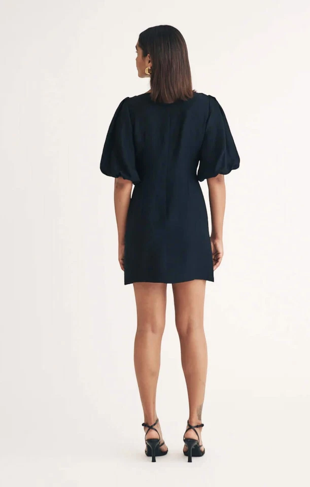 Nobody's Child Womens Black Mini Dress Lined RRP £99 - Image 2 of 4