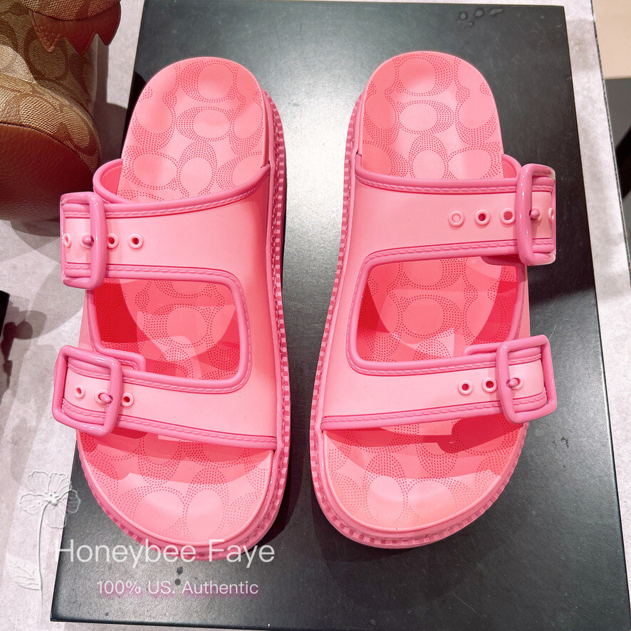 【COACH】Lainey サンダル 在庫確認下さい CR875 NWT Coach women's Lainey Sandal CR875 pink | eBay