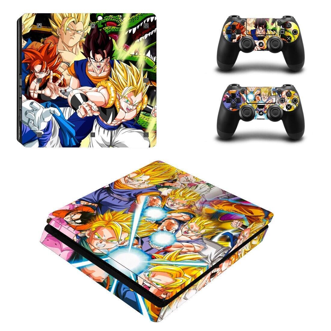 Dragon Goku Anime PS4 SLIM Skin Sticker Decal Wrap Playstation 4 console