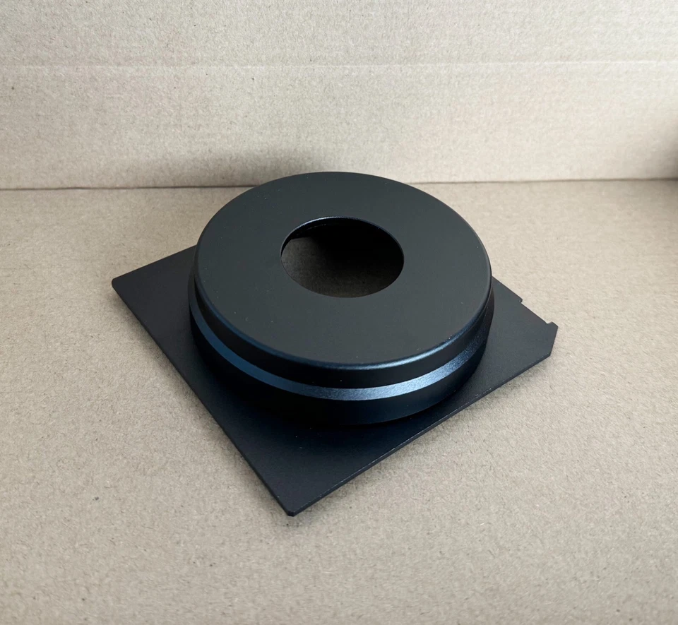 Metal 21mm Convex Lens Board 96x99mm Linhof Wista Technika Ebony Camera Copal #0 - Image 2 of 3
