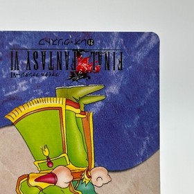 Leo Cristophe 21 Final Fantasy VI Card TCG  Games Famicom Collection Japan 1994