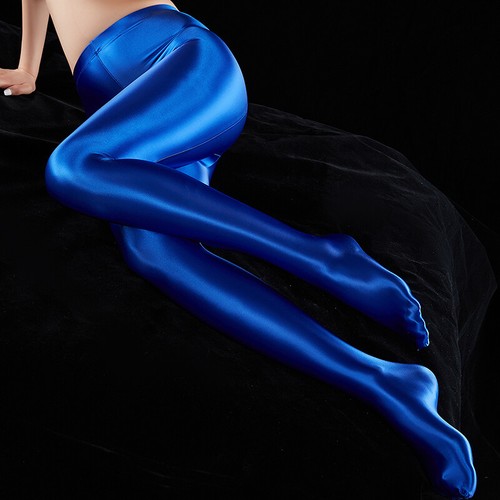 Collant femme sexy brillant brillant opaque danse yoga sport collant ultra slim fit - Photo 15/38