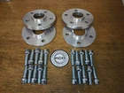 2 PAIR Mercedes 5x112 Hubcentric Spacers 20mm 66.6CB & 20 Bolts