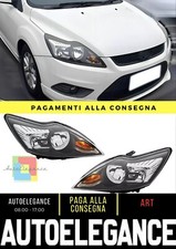 Kit fari anteriori adatti per Ford Focus MK2 II 2 prima del 2010 nero