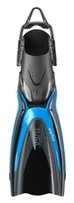 Tusa Hyflex Switch SF-0104 Fin Open Heel All Sizes for Scuba Snorkeling Blue