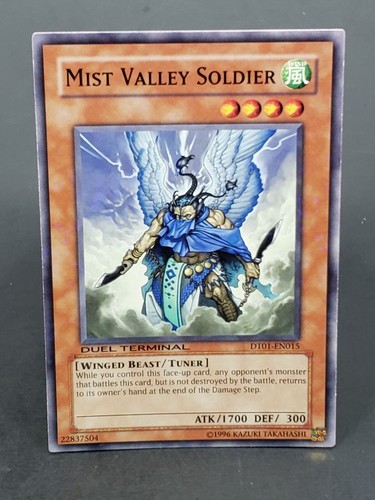 Yu-Gi-Oh! Karte „Mist Valley Watcher“ – Normales Monster Aus Duel Terminal 1