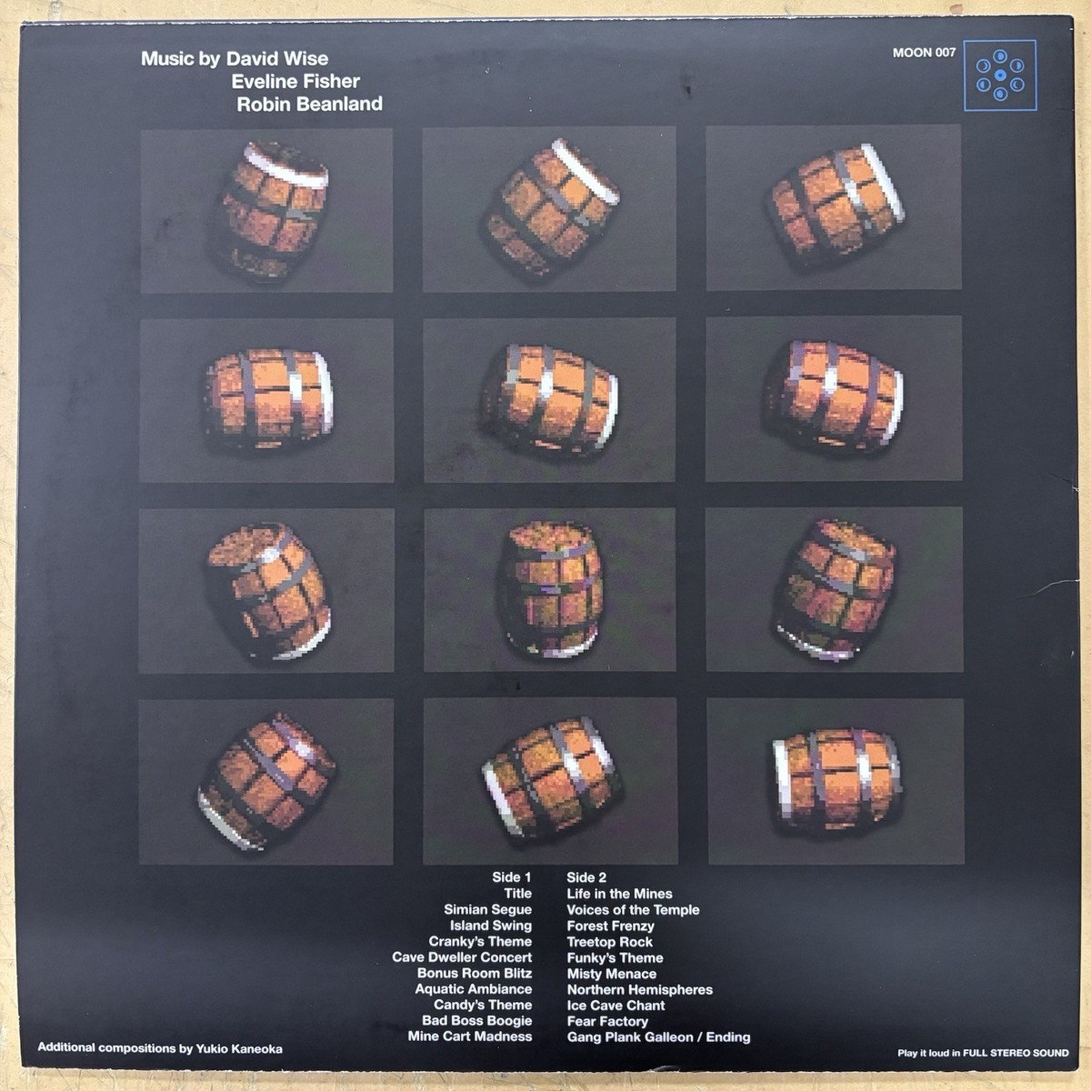 Donkey Kong Country LP Ltd Splatter Vinyl Video Game Soundtrack