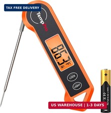 TempPro TP19H 1 Sec Digital Meat Thermometer for Cooking Instant Read Food The