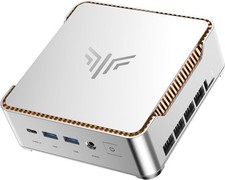 NiPoGi P2 Mini PC ΑΜD Ryzen R2544(Meilleur Que 3500U)8Go DDR4 256Go SSD W-11 Pro