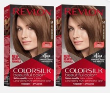2 of Revlon ColorSilk Hair Color - 54 Light Golden Brown