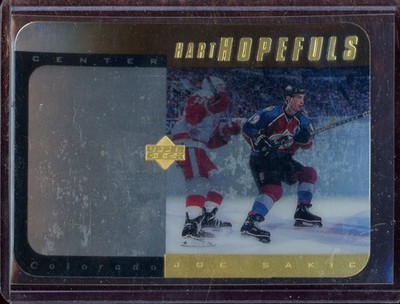 1996/97 Upper Deck Gold Hart Hopefuls Joe Sakic #HH20 /100