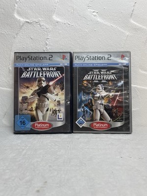 Star Wars Battlefront + Star Wars Battlefront 2 PS2 PlayStation 2