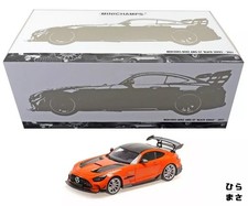 Mercedes AMG GT Black Series 2021 1/18 Orange Minichamps Diecast