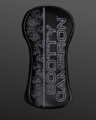 2026 Scotty Cameron Black Leather Crown Driver Headcover British Open Release