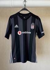 Besiktas BJK 1903 Vodafone Black Short Sleeve Soccer Jersey S #7 ARDA CG0702