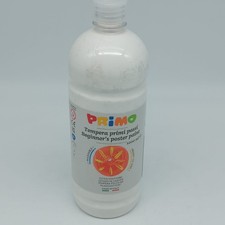 PRIMO Schulmalfarbe 1 L Wei&szlig; Kinder & Erwachsene Bastelfarbe