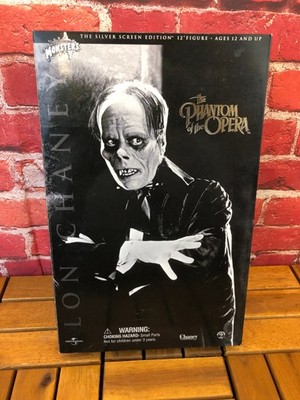 2002 Sideshow Collectibles PHANTOM OF THE OPERA Silver Screen Edition 12'' Figure