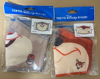 Tokyo Disney Resort Zootopia Maske 2-teiliges Set Nick Judy