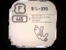 NOS Felsa #445 Setting Lever Spring / Set Bridge - Cal 370